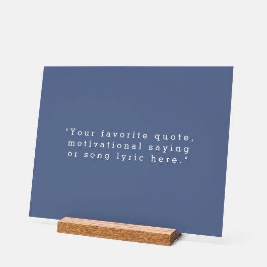 Erstellen Sie Ihr eigenes Angebot Acrylschild (Winkel)