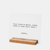 Erstellen Sie Ihr eigenes Angebot Acrylschild (Winkel)