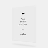 Erstellen Sie Ihr eigenes Angebot Acrylschild (Winkel)