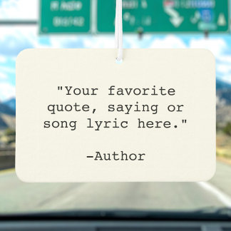 Erstellen Sie Ihr eigenes Angebot Autolufterfrischer