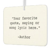 Erstellen Sie Ihr eigenes Angebot Autolufterfrischer (Links)