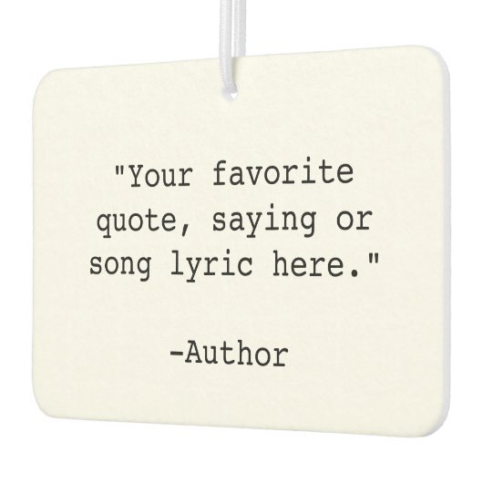 Erstellen Sie Ihr eigenes Angebot Autolufterfrischer (Links)