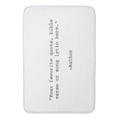 Erstellen Sie Ihr eigenes Angebot Badematte (Vorderseite Vertikal)