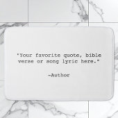 Erstellen Sie Ihr eigenes Angebot Badematte