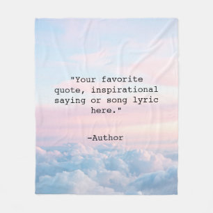 Erstellen Sie Ihr eigenes Angebot Fleecedecke