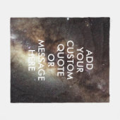 Erstellen Sie Ihr eigenes Angebot Fleecedecke (Vorderseite (Horizontal))