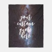 Erstellen Sie Ihr eigenes Angebot Fleecedecke (Vorderseite)