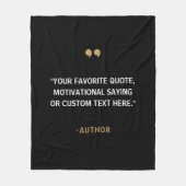 Erstellen Sie Ihr eigenes Angebot Fleecedecke (Vorderseite)