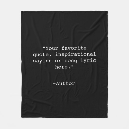 Erstellen Sie Ihr eigenes Angebot Fleecedecke (Vorderseite)