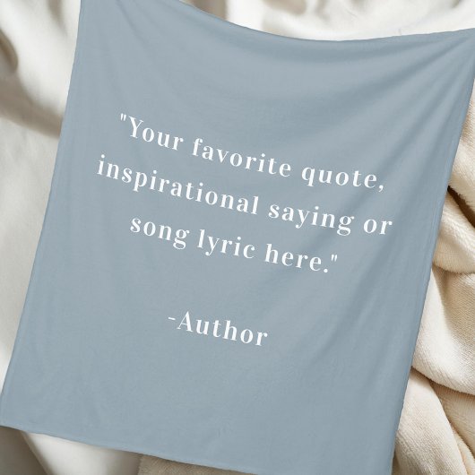 Erstellen Sie Ihr eigenes Angebot Fleecedecke