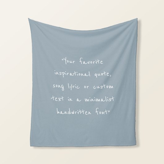 Erstellen Sie Ihr eigenes Angebot Fleecedecke