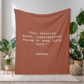 Erstellen Sie Ihr eigenes Angebot Fleecedecke