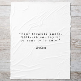 Erstellen Sie Ihr eigenes Angebot Fleecedecke