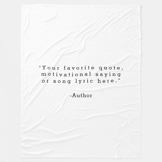 Erstellen Sie Ihr eigenes Angebot Fleecedecke (Vorderseite)