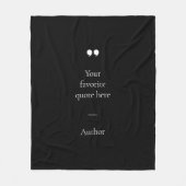 Erstellen Sie Ihr eigenes Angebot Fleecedecke (Vorderseite)