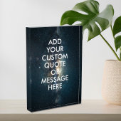 Erstellen Sie Ihr eigenes Angebot Fotoblock