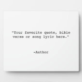 Erstellen Sie Ihr eigenes Angebot Fotoplatte (Vorderseite)