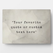 Erstellen Sie Ihr eigenes Angebot Fotoplatte (Vorderseite)