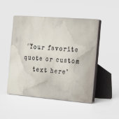 Erstellen Sie Ihr eigenes Angebot Fotoplatte (Seite)