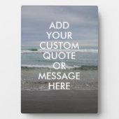 Erstellen Sie Ihr eigenes Angebot Fotoplatte (Vorderseite)