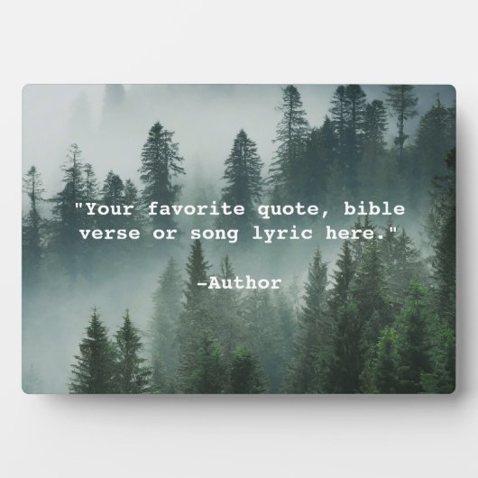 Erstellen Sie Ihr eigenes Angebot Fotoplatte (Vorderseite)