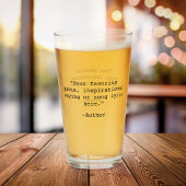 Erstellen Sie Ihr eigenes Angebot Glas