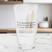 Erstellen Sie Ihr eigenes Angebot Glas