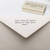 Erstellen Sie Ihr eigenes Angebot Gummistempel