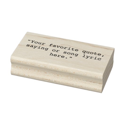 Erstellen Sie Ihr eigenes Angebot Gummistempel (Stempel)