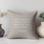 Erstellen Sie Ihr eigenes Angebot Kissen<br><div class="desc">Erstellen Sie Ihr eigenes individuelles Angebot werfen Kissen. Funktioniert mit minimalistischer Schrift-Typografie.</div>
