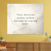 Erstellen Sie Ihr eigenes Angebot Leinwanddruck (Insitu (Wohnzimmer))