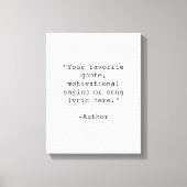 Erstellen Sie Ihr eigenes Angebot Leinwanddruck (Vorderseite)