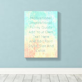 Erstellen Sie Ihr eigenes Angebot Leinwanddruck (Insitu (Holzboden))