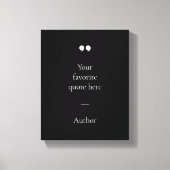 Erstellen Sie Ihr eigenes Angebot Leinwanddruck (Vorderseite)