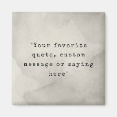 Erstellen Sie Ihr eigenes Angebot Magnet (Vorne)