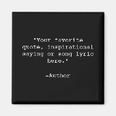 Erstellen Sie Ihr eigenes Angebot Magnet (Vorne)