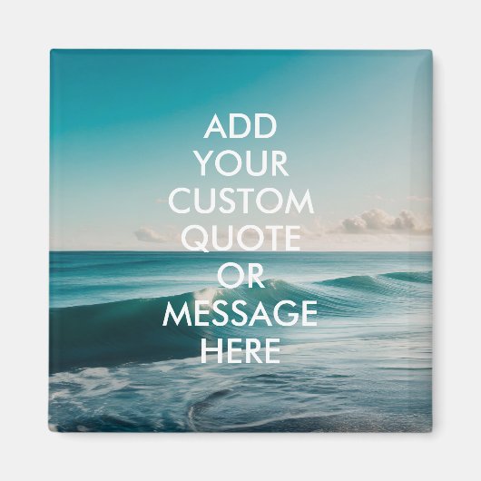 Erstellen Sie Ihr eigenes Angebot Magnet (Vorne)