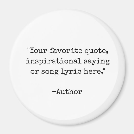 Erstellen Sie Ihr eigenes Angebot Magnet (Vorne)