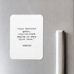 Erstellen Sie Ihr eigenes Angebot Magnet<br><div class="desc">Erstellen Sie Ihren eigenen Anführungsmagnet. Funktioniert mit minimalistischer Schrift-Typografie.</div>