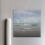 Erstellen Sie Ihr eigenes Angebot Magnet<br><div class="desc">Erstellen Sie Ihren eigenen Anführungsmagnet. Funktioniert mit minimalistischer Schrift-Typografie.</div>