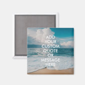 Erstellen Sie Ihr eigenes Angebot Magnet (Vorderseite/Rückseite)