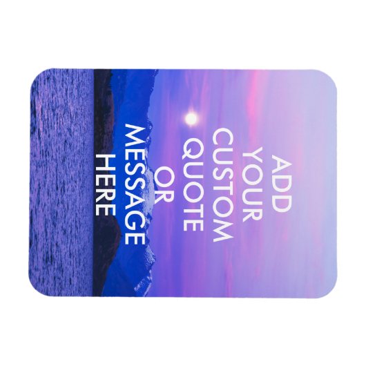 Erstellen Sie Ihr eigenes Angebot Magnet (Horizontal)