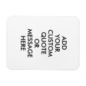 Erstellen Sie Ihr eigenes Angebot Magnet (Horizontal)