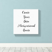 Erstellen Sie Ihr eigenes Angebot - Minimalistisch Leinwanddruck (Insitu (Holzboden))