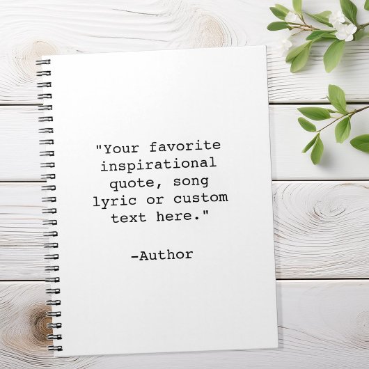 Erstellen Sie Ihr eigenes Angebot Notizblock