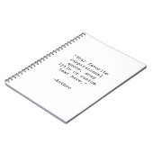 Erstellen Sie Ihr eigenes Angebot Notizblock (Linke Seite)