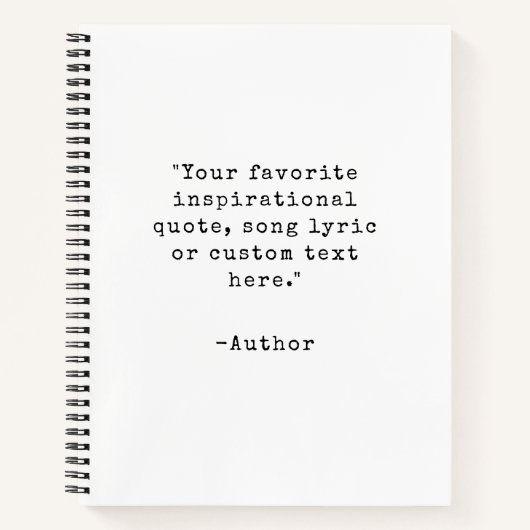 Erstellen Sie Ihr eigenes Angebot Notizblock (Vorderseite)