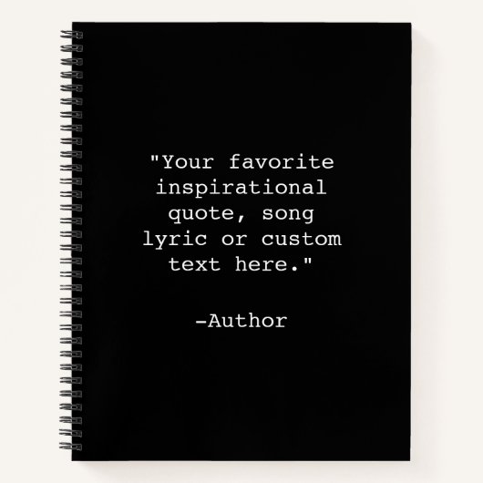 Erstellen Sie Ihr eigenes Angebot Notizblock (Vorderseite)