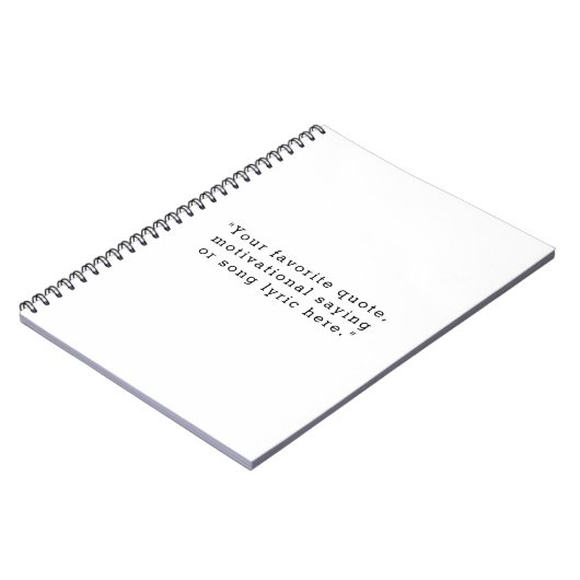 Erstellen Sie Ihr eigenes Angebot Notizblock (Linke Seite)