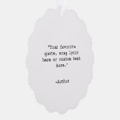 Erstellen Sie Ihr eigenes Angebot Ornament Karte (Rechts)